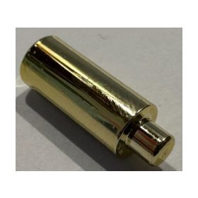   37762 Chrome Goldr Minifigure, Utensil Candle Custom chromed by Bubul