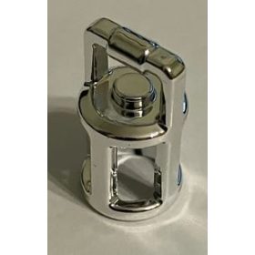   37776 Chrome Silver Minifigure, Utensil Lantern Custom Chromed by BUBUL