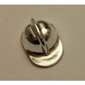   3834 Chrome Silver Minifig, Headgear Fire Helmet  Custom Chromed by Bubul