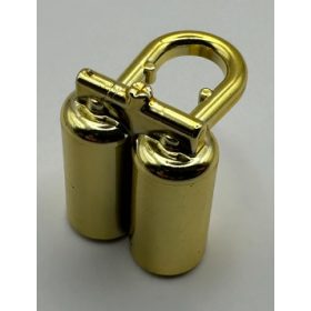 3838 Chrome Gold Minifigure Airtanks Custom Chromed by BUBUL