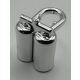 3838 Chrome Silver Minifigure Airtanks Custom Chromed by BUBUL