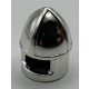 Chrome Silver Minifig, Headgear Helmet Castle with Chin Guard  Part:3896 chromed by Bubul