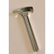 39802 Chrome Silver Minifigure, Utensil Axe, Pick End Custom chromed by BUBUL