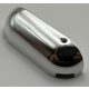 4045 Chrome Silver Slope, Curved 1 x 4 with Rounded Ends Custom Chromed by BUBUL