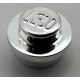 4073, 6141 | Chrome Silver Plate, Round 1 x 1 Straight Side | Custom Chromed by Bubul