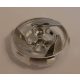 41179 Chrome Silver Wheel Cover 3 Mag Spoke with 4 Pin Holes | Custom Chromed by BUBUL