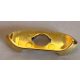 41637 Chrome GOLD Minifigure Armor Shoulder, Pointed Ends  Custom Chromed by Bubul