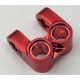 41678 Chrome RED Technic, Axle and Pin Connector Perpendicular Double Split  41678 Custom chromed by BUBUL