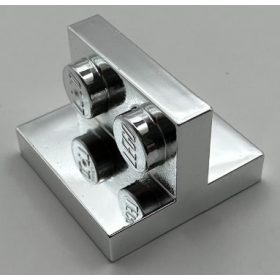   Chrome Silver Bracket 2 x 2 - 1 x 2 Centered  41682 Custom chromed by BUBUL
