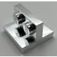 Chrome Silver Bracket 2 x 2 - 1 x 2 Centered  41682 Custom chromed by BUBUL
