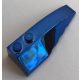 41747 Chrome BLUE Wedge 6 x 2 Right Custom Chromed by BUBUL