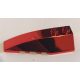 41748 | Chrome Red Wedge 6 x 2 Left | Custom Chromed by BUBUL