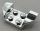Chrome Silver Vehicle, Mudguard 2 x 4 with Flared Wings  41854  Custom Chromed by BUBUL