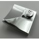 4190 Chrome Silver Arch 2 x 2 Inverted Corner with Recessed Stud  Custom Chromed by Bubul
