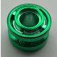 42610 | Chrome Green Wheel 11mm D. x 8mm with Center Groove | Custom Chromed by Bubul