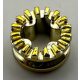 4265b Chrome Gold Technic Bush 1/2 Toothed Type II   Custom Chromed by Bubul