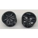 42716 Chrome TITAN Wheel 30.4mm D. x 20mm with No Pin Holes and 5 Large Spokes  42716 Custom Chromed by BUBUL