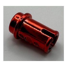   4274 Chrome-RED Technic, Pin 1/2 (R) Part 4274 Custom Chromed by BUBUL