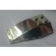 Chrome Silver Wedge 6 x 4 Triple Curved  43712 Custom Chromed by BUBUL