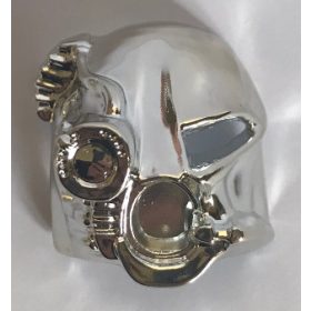   43855 Chrome Silver Bionicle Mask Akaku Nuva Custom Chromed by BUBUL