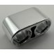 43857 | Chrome Silver Technic, Liftarm 1 x 2 Thick | Custom Chromed by BUBUL