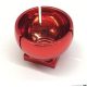 44358 Chrome-RED Cylinder Hemisphere 2 x 2 Ball Turret Socket Base (R) Part 44358 Custom Chromed by BUBUL