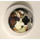 Chrome Silver Cylinder Hemisphere 3 x 3 Ball Turret 44359 or 58772 or 58773 Custom Chromed by BUBUL