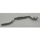 4467 Chrome Silver Vehicle, Exhaust Pipe Twin Inlet 11L Right 70969 Custom Chromed by Bubul