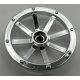 4489 Chrome Silver Wheel Wagon Large 33mm D., Undetermined Hole Type  Custom chromed by Bubul