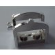 4491a | Chrome Silver Horse Saddle with One Clip | Custom Chromed by BUBUL