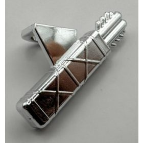   4498 | Chrome Silver Minifig, Arrow Quiver | Custom Chromed by Bubul