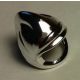 4505 Chrome Silver Minifig, Headgear Hood Farmer's Cowl  Custom chromed by Bubul
