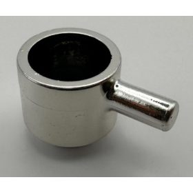   4529 | Chrome Silver Minifigure, Utensil Saucepan | Custom Chromed by BUBUL