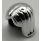 4530 - Chrome Silver Minifig, Headgear Hair Female - Custom Chromed by Bubul