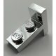 4585 | Bracket 1 x 2 - 2 x 1 Centered | Custom Chromed by Bubul