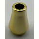 4589, 4589b, 59900 | Chrome GOLD Cone 1 x 1 without Top Groove | Custom Cromed by BUBUL