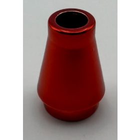   4589, 4589b, 59900 | Chrome RED Chrome Cone 1 x 1 without Top Groove | Custom Cromed by BUBUL