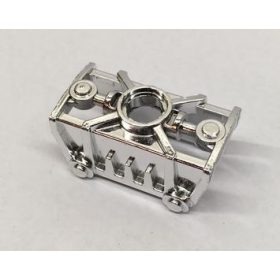   Chrome Silver Bionicle Toa Metru Knee Cover   47299  Custom Chromed by BUBUL