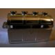 4738 Chrome Silver Container, Treasure Chest, Complete Assembly - Thick Hinge, Slots in Back   4738ac01  Custom chromed by Bubul