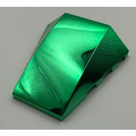   47753 Chrome Green Wedge 4 x 4 No Top Studs Custom Chromed by BUBUL
