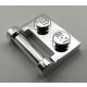 48336 Chrome Silver Plate, Modified 1 x 2 with Handle on Side - Closed Ends   Part: 48336  Custom Chromed by Bubul