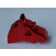 48492 | Chrome-RED Horse Battle Helmet, Angular | Custom Chromed by Bubul