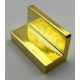 4865, 30010, 35293 | Chrome Gold Panel 1 x 2 x 1 | Custom Chromed by BUBUL