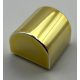 49307 | Chrome Gold Slope, Curved 1 x 1 x 2/3 Double or 66187 | Custom Chromed by Bubul