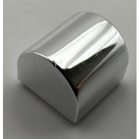   49307 | Silver Brick, Slope, Curved 1 x 1 x 2/3 Double or 66187 | Custom Chromed by Bubul