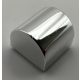 49307 | Silver Brick, Slope, Curved 1 x 1 x 2/3 Double or 66187 | Custom Chromed by Bubul