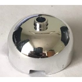   49308 Chrome Silver Brick, Round 3 x 3 x 1 1/3 Dome Top - Open Stud Custom Chromed by BUBUL