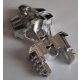 50919 Chrome Silver Bionicle Foot Toa Hordika Custom Chromed by BUBUL