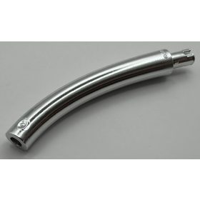   51274 | Dinosaur Tail / Neck Middle Section with Bar Hole and Technic Pin or 40378 | Custom Chromed by Bubul