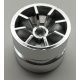 51377 Chrome Silver Wheel 18mm D. x 14mm Spoked Custom Chromed by BUBUL